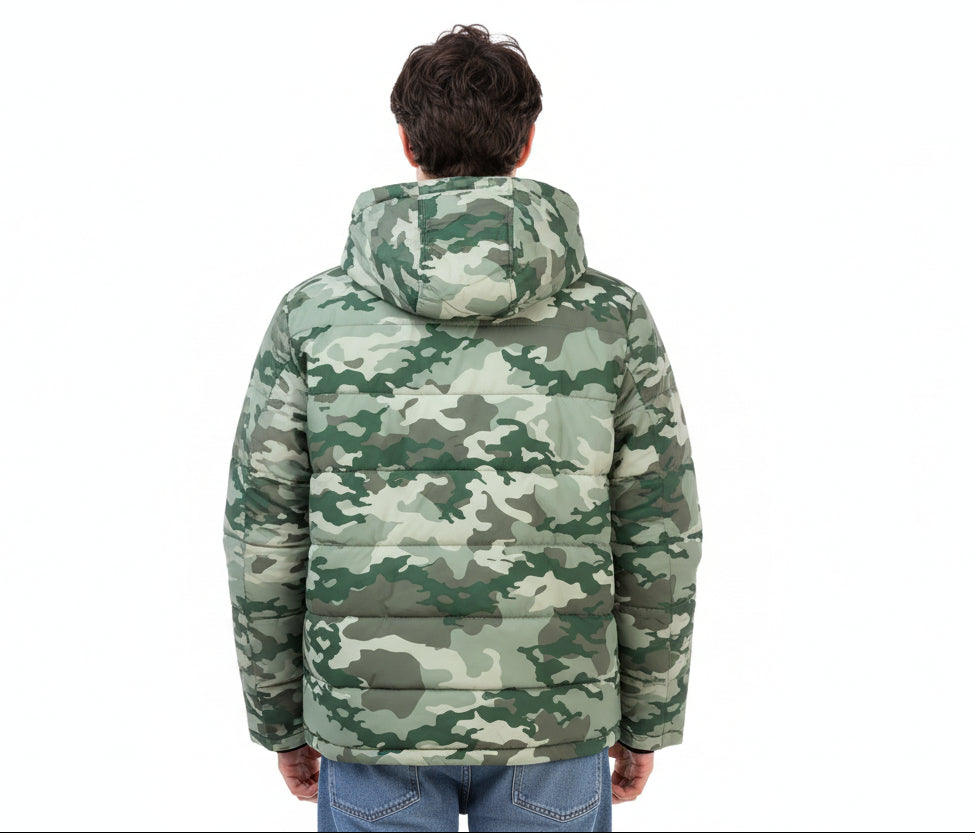Tommy Hilfiger Camouflage Jacket With Hood