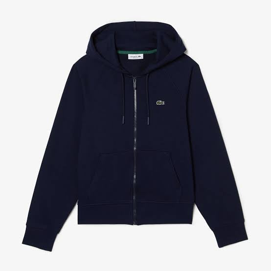 Lacoste Kangaroo Pocket Zip Up Fleece