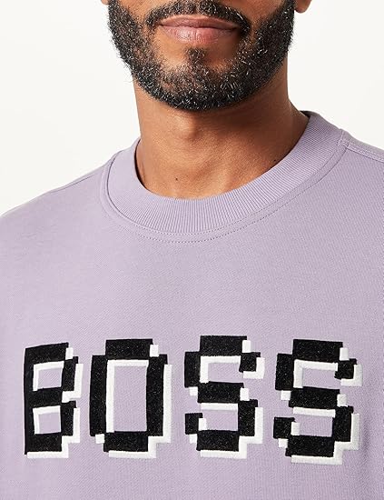 BOSS Sweater With Printed Logo