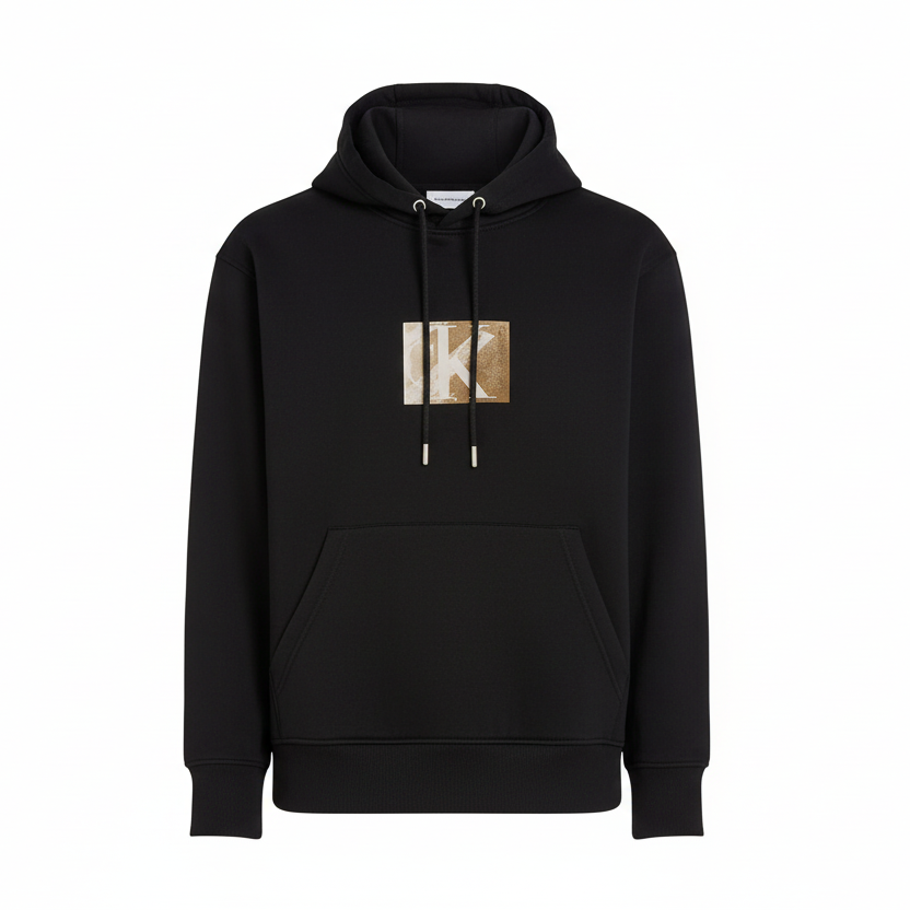 CK Jeans Men’s Logo Hooded Sweatshirt