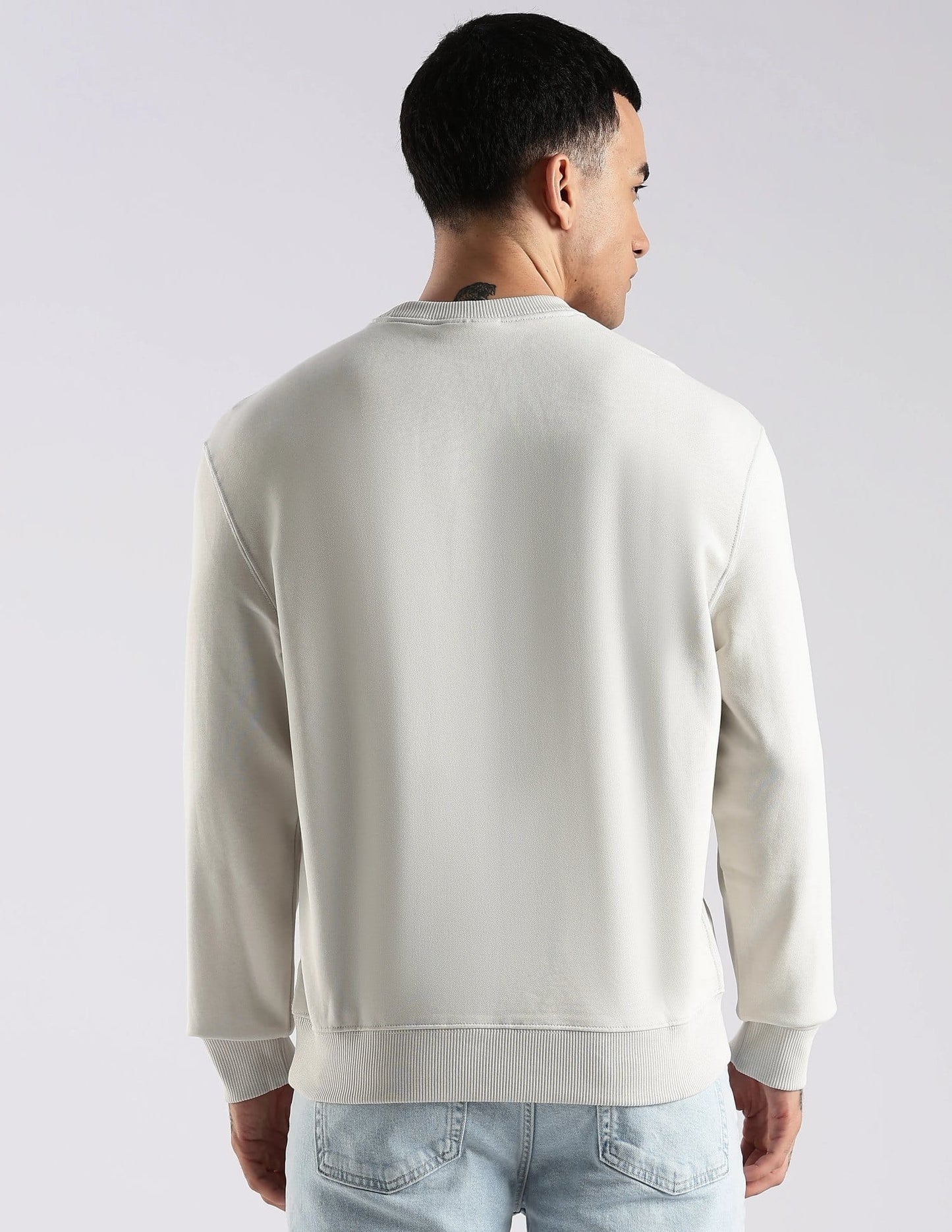 Calvin Klein Jeans Men's Monogram Logo Sweatshirt