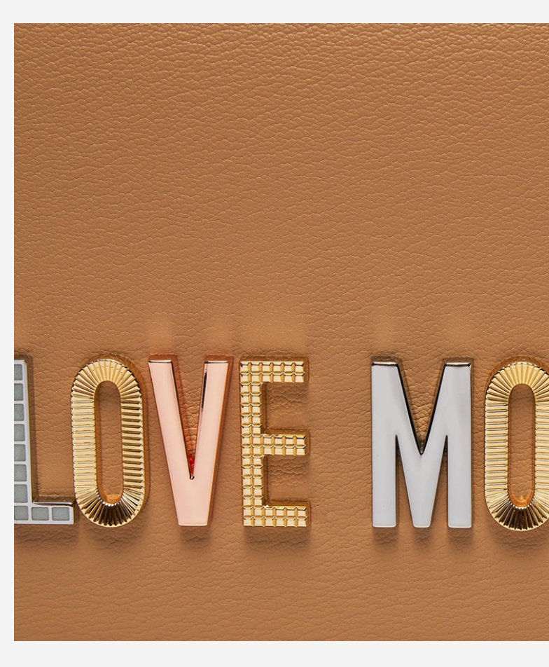 Love Moschino Multi-Tone Logo Shoulder Bag