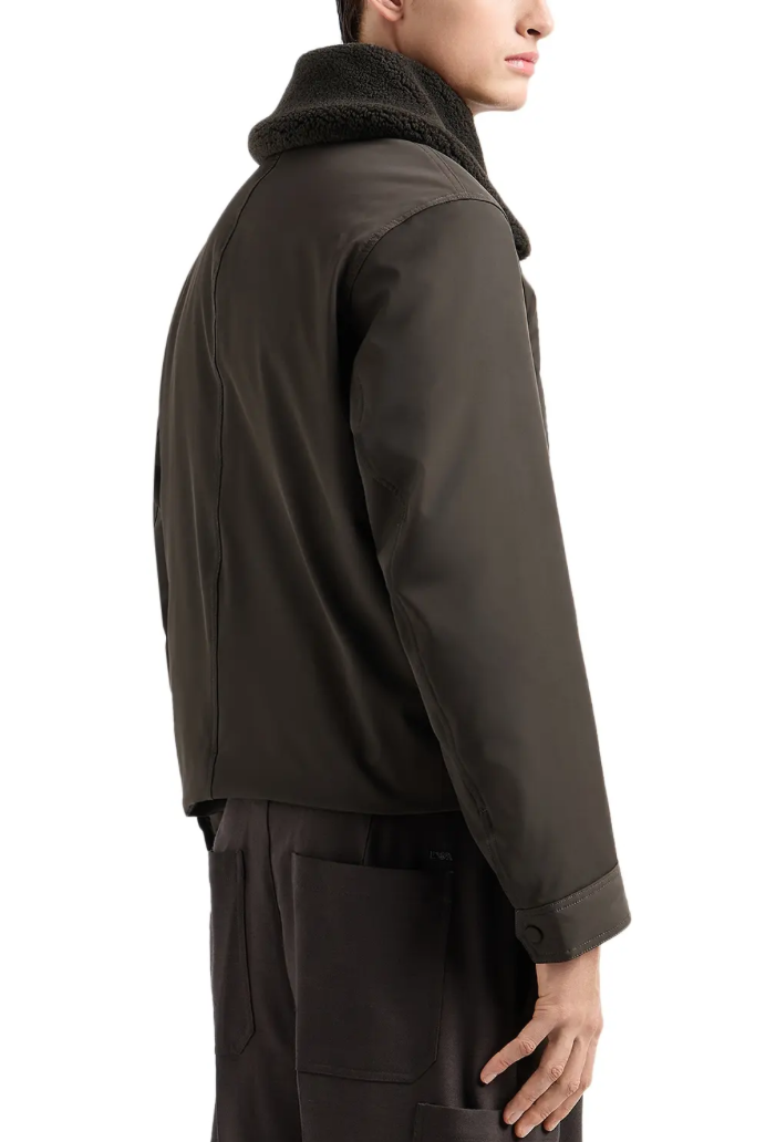 Emporio Armani jacket with faux fur collar