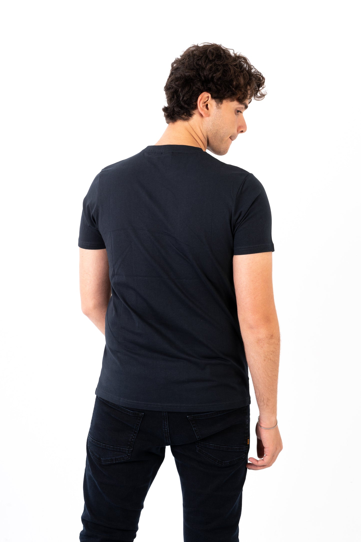 BOSS T-SHIRT With Print Logo- Slim Fit