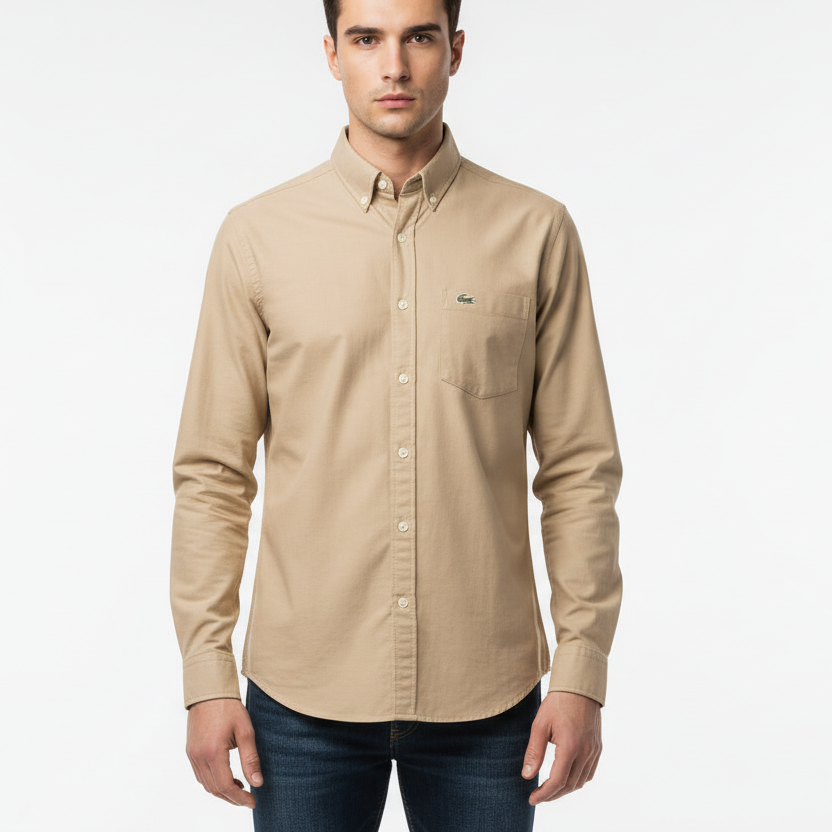 LACOSTE SHIRT WITH CHEAST POKET