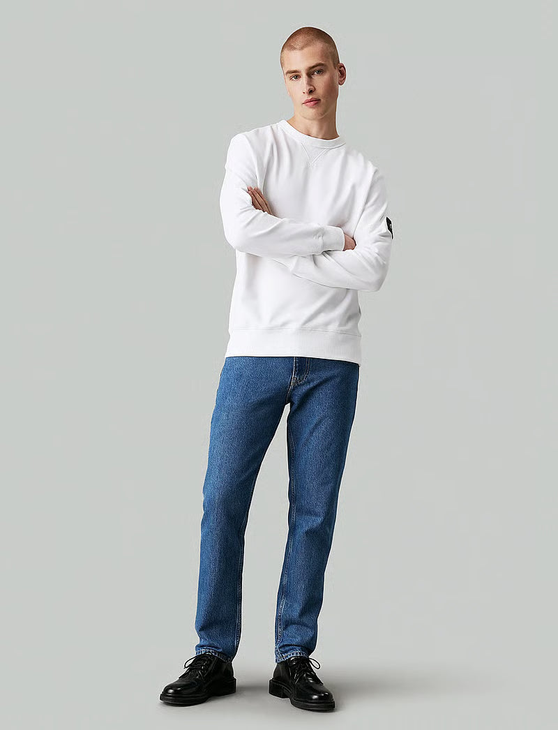 Calvin Klein Jeans Men's Crewneck Sweatshirt – Blue