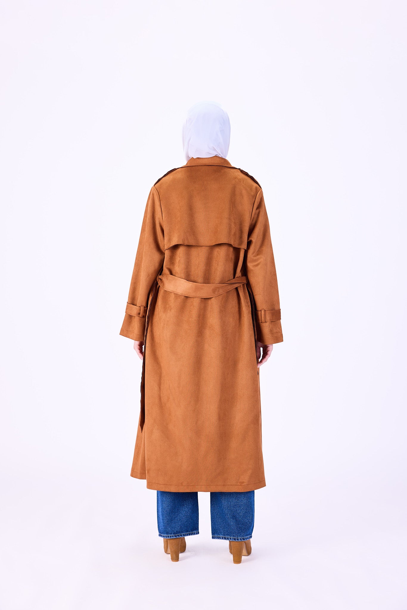 Coats with Grace Suede trench