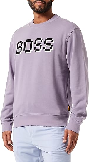 BOSS Sweater With Printed Logo