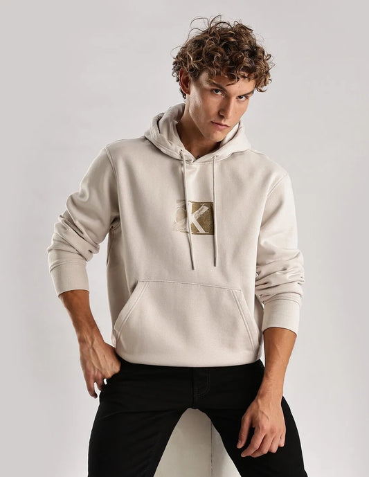 CK Jeans Men’s Logo Hooded Sweatshirt