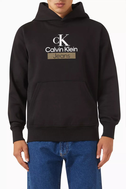 Calvin Klein Jeans Men's Essential Logo Hoodie