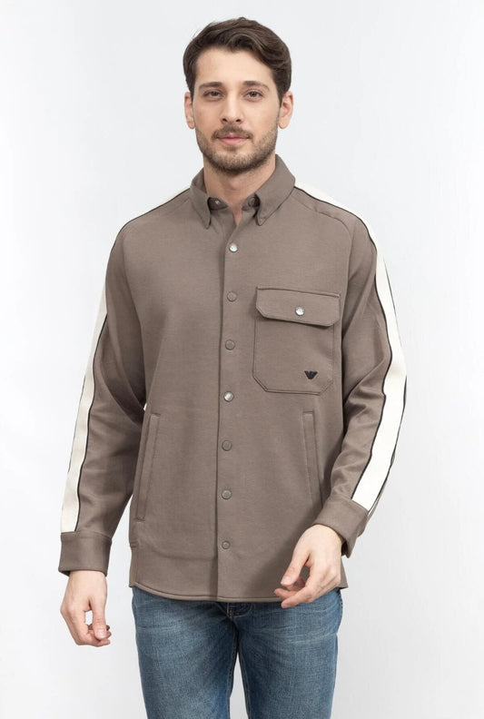 Emporio Armani Men's Side-Stripe regular-fit