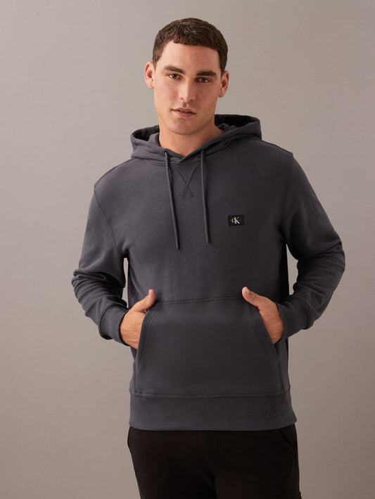 Calvin Klein Jeans Men's Monogram Logo Badge Hoodie