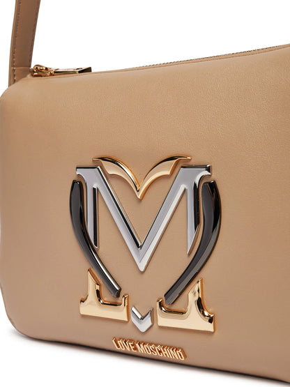 Love Moschino Quilted Faux Leather Shoulder Bag