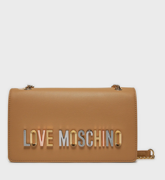 Love Moschino Multi-Tone Logo Shoulder Bag