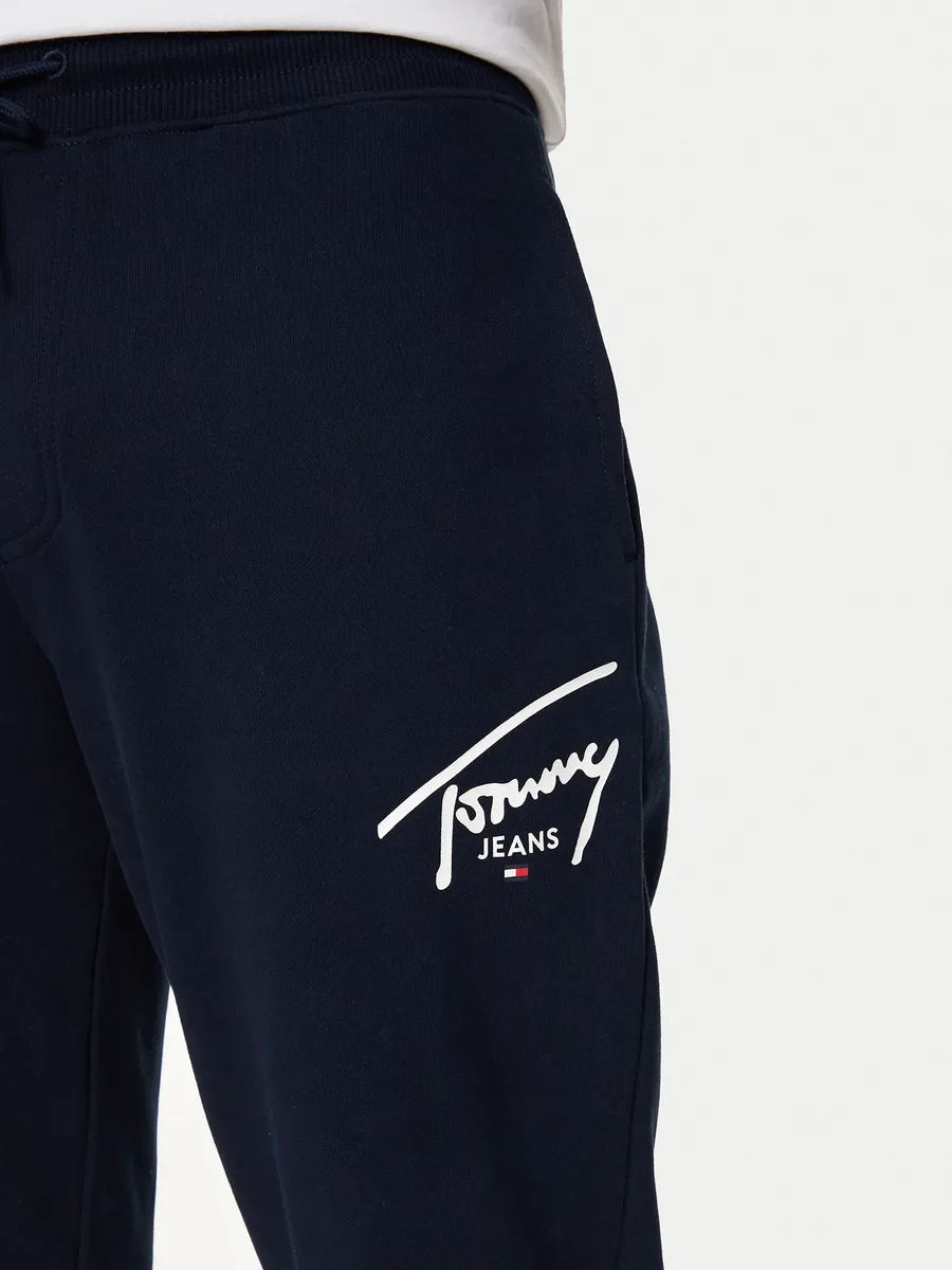Tommy Jeans Men's Signature Script Logo Joggers