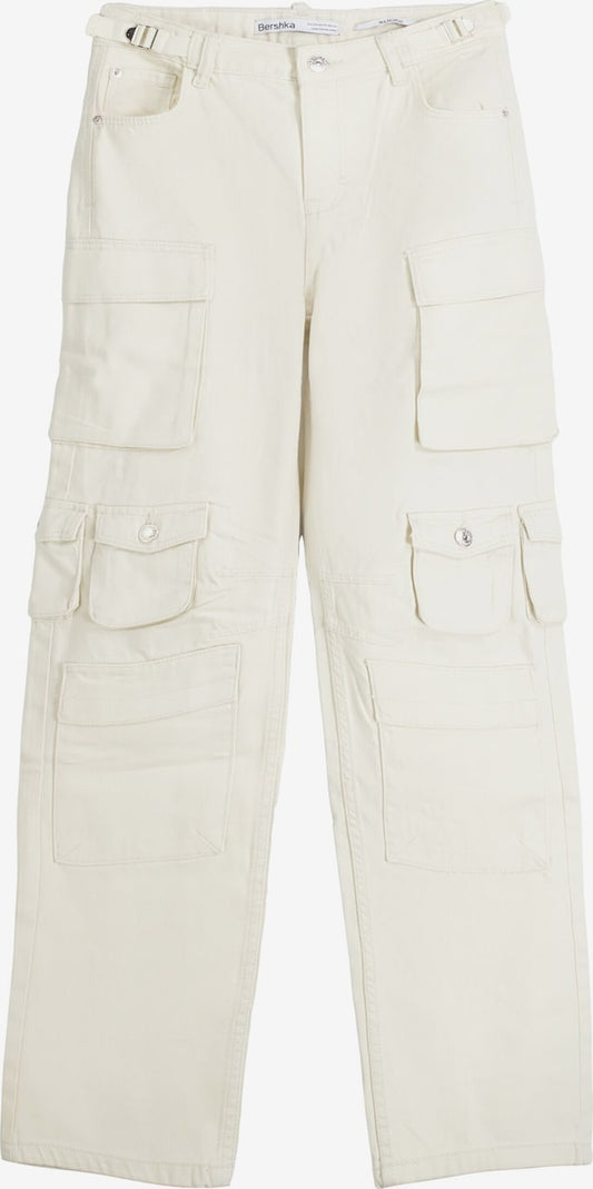 Bershka Loose Fit Cargo pants