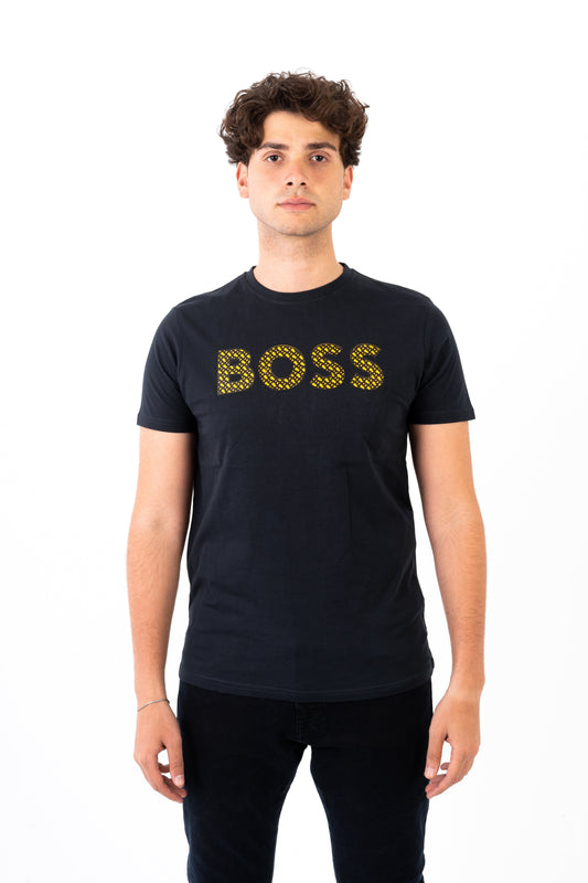 BOSS T-SHIRT With Print  Logo- Slim Fit