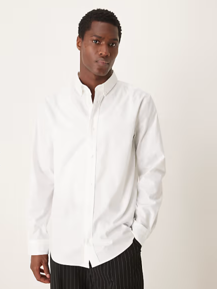 Calvin Klein Men’s White Shirt – Premium Cotton