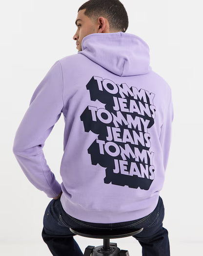 Tommy Jeans Men’s Hoodie – 3D Raised Logo