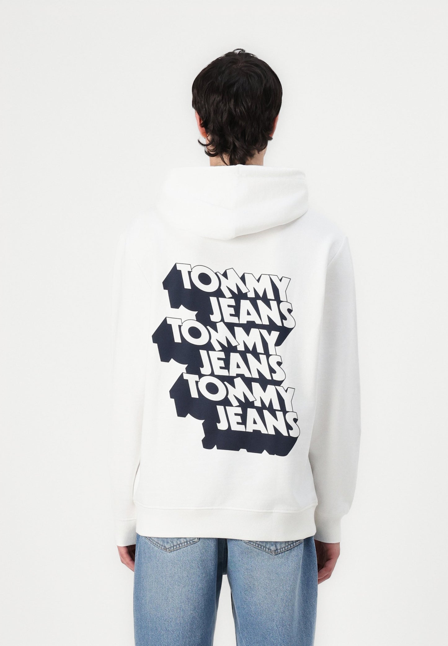 Tommy Jeans Men’s Hoodie – 3D Raised Logo